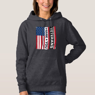 Tack Veteraner Distressed Flagga Vektor Design_1 T Shirt