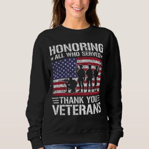 Tack Veteraner Patriotisk Militär Tjänst Gåva T Shirt