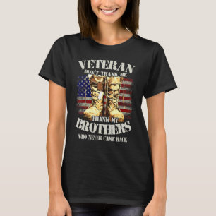 Tack Veterans Brothers Combat Boots Hundbrickor T Shirt