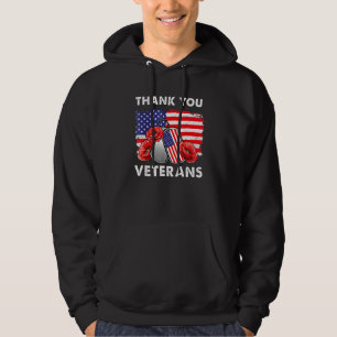 Tack Veterans Combat Boots Poppy Flower Veter Hoodie
