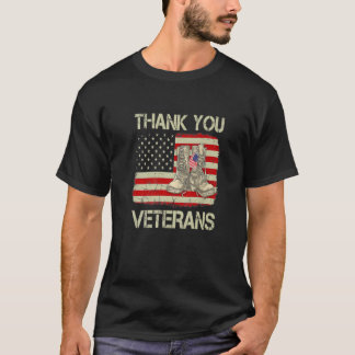 Tack Veterans Combat Boots Veteran Day Amerika T Shirt