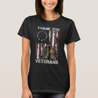 Tack Veterans Combat Boots Veteran Day Amerika T Shirt