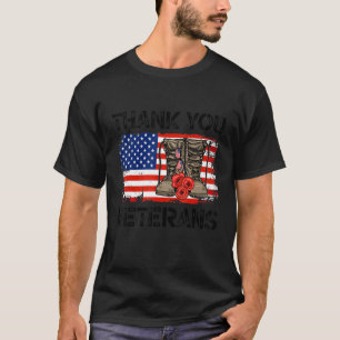 Tack Veterans Combat Boots Veteran Day Amerika T Shirt