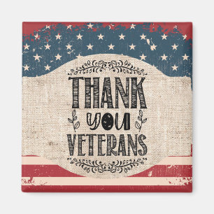 Tack Veterans Magnet