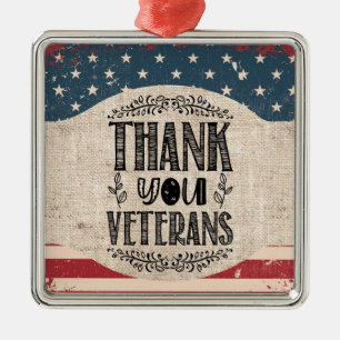 Tack Veterans Ornament