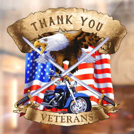 Tack Veterans Patriotic Motorcle Biker USA