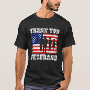 Tack Veterans U S Flagga Soldier Patriotic T Shirt