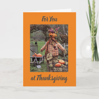 TACK VID THANKSGIVING FÖR ***DU** KORT