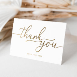 Tack-vikt Folierat Kort