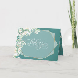 Tack | Vilda blommor och bär Geometrisk