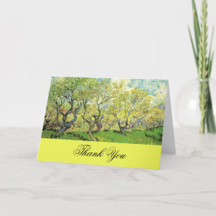 Tack, Vincent van Gogh, Orchard i Blosso Tack Kort