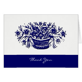 Tack Vintage träsket Blommkort Basket OBS Kort