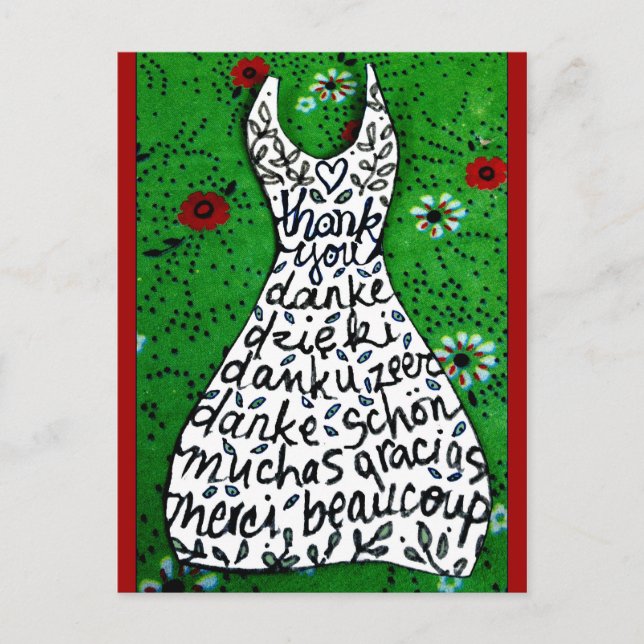 tack vykort (Framsida)