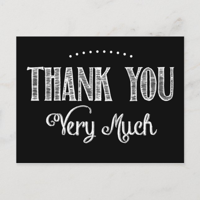 Tack vykort (Framsida)