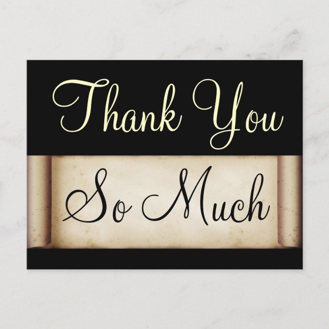 Tack vykort (Framsida)