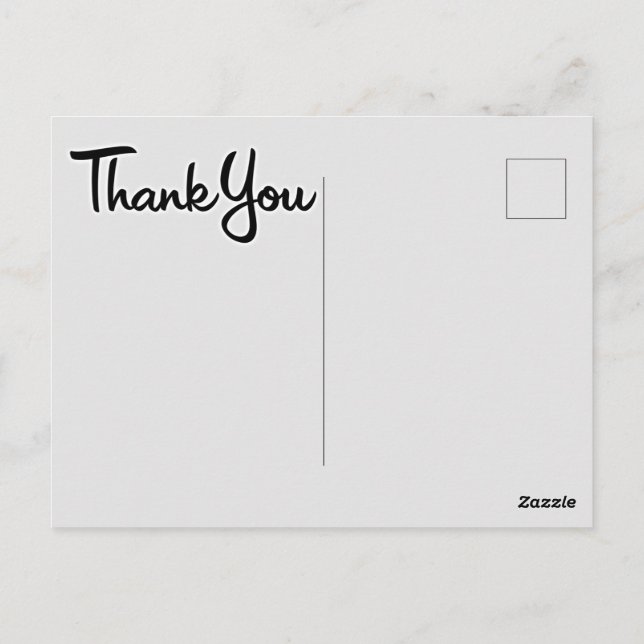 Tack vykort (Baksida)