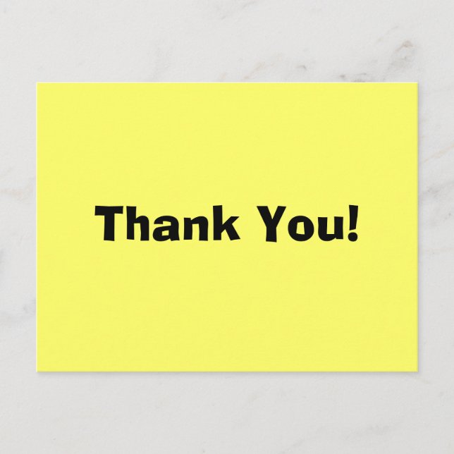 Tack! Vykort (Framsida)