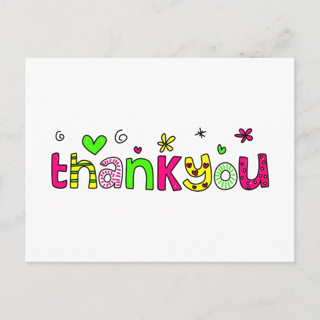 tack vykort (Framsida)