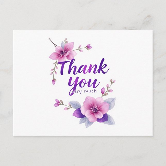 Tack Vykort (Framsida)