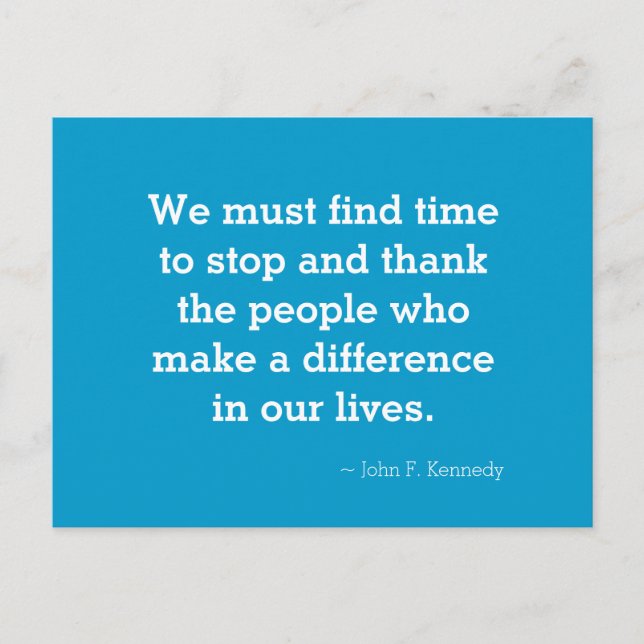 Tack-vykort för inspirationsoffert vykort (Framsida)