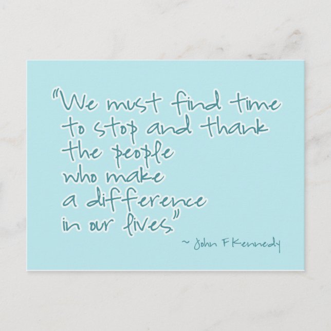 Tack-vykort för inspirationsoffert vykort (Framsida)