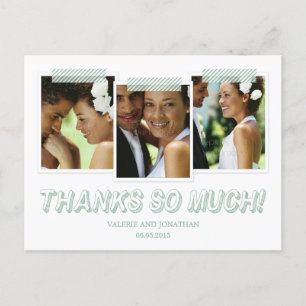 Tack-vykort för ögonblicksbilder av funky vykort