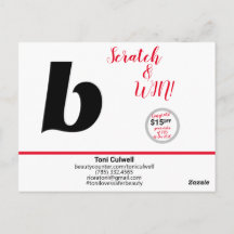 Tack vykort med tävling