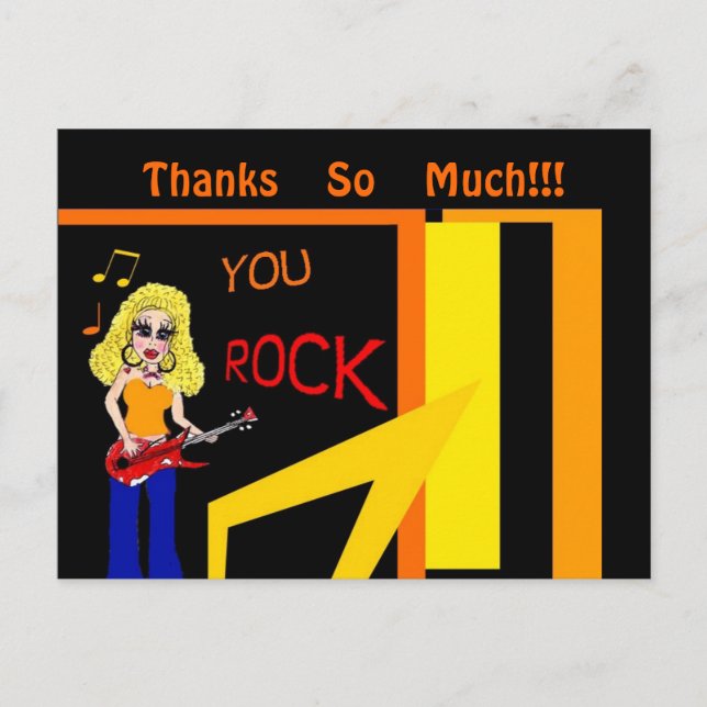 Tack-vykort Vykort (Framsida)