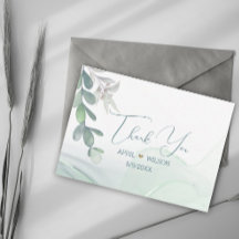 Tack Watercolor Eucalyptus löv
