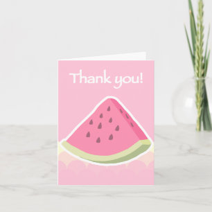 Tack Watermelon Slice Kort