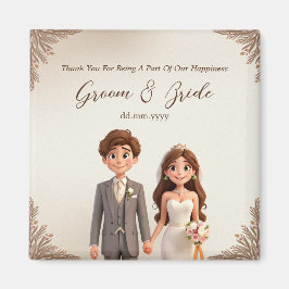Tack Wedding föredrar att det bildas ett magnet pa