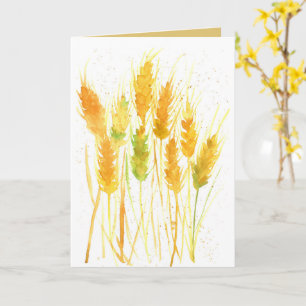 Tack Wheat Grain Food Farming Skörd Kort