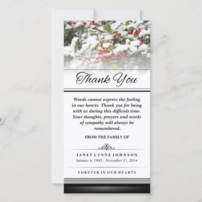 Tack Winter Ivy Snö - Ord kan inte uttrycka sig (Framsida)