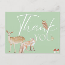 Tack Woodland Baby Shower, gender Neutral