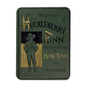Täcka av "äventyr av huckleberryen som magnet