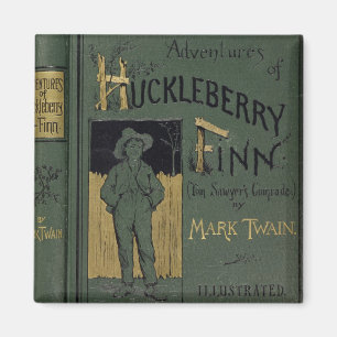 Täcka av "äventyr av huckleberryen som magnet