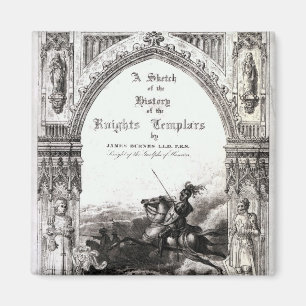 Täcka av 'en skissa av historia riddarna magnet