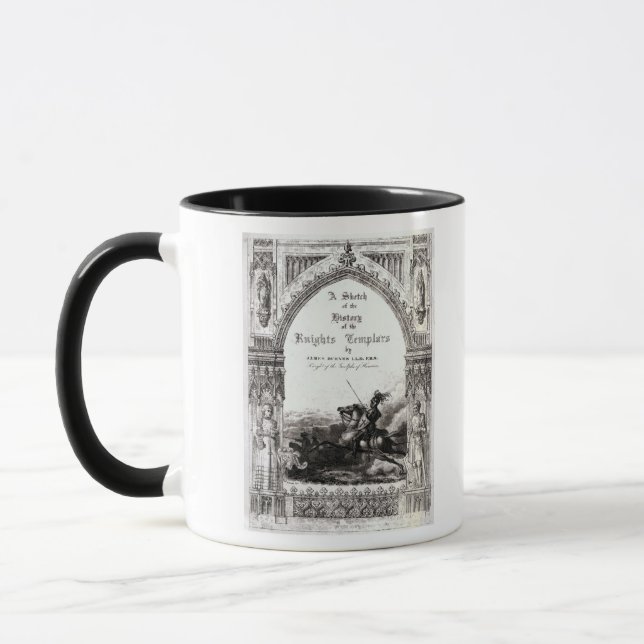 Täcka av 'en skissa av historia riddarna mugg (Vänster)