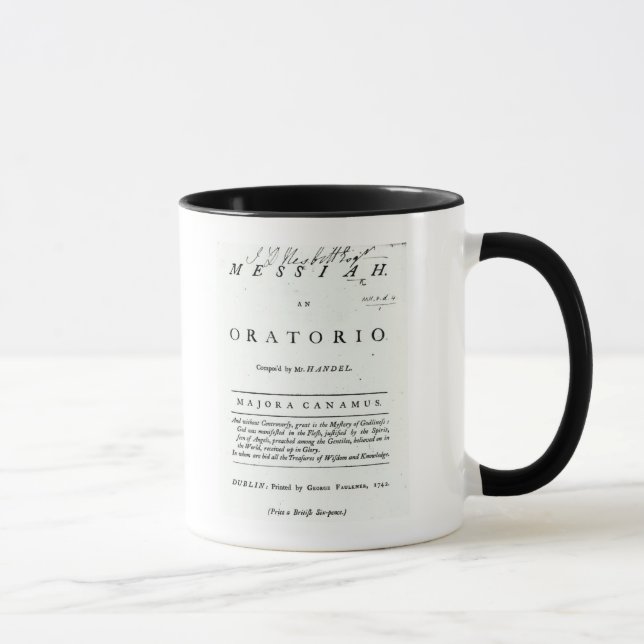 Täcka av notblad mugg (Höger)