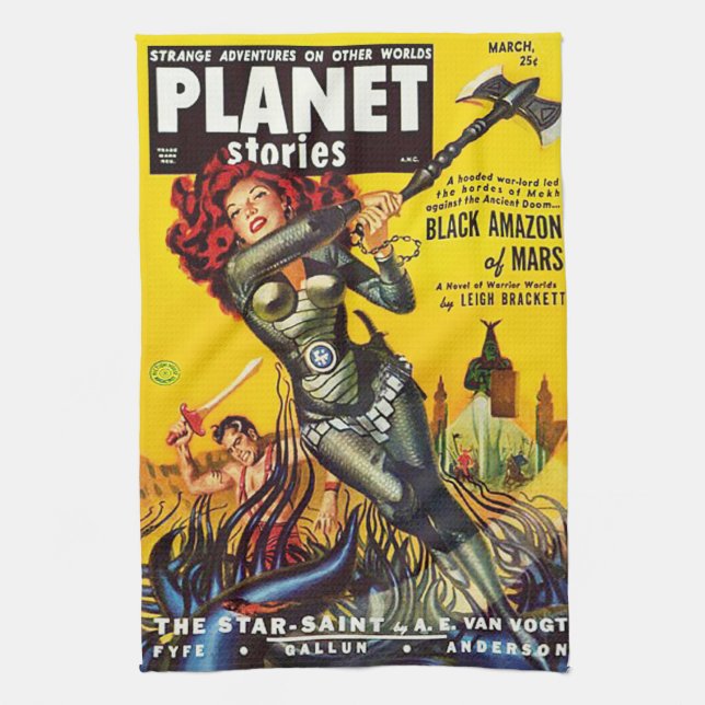 TÄCKA DESIGNEN AV den SKRÄP- PUBLIKATIONEN för Kökshandduk (Vertikal)