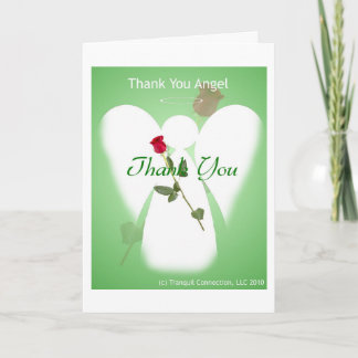 Tacka dig ängeln tack kort