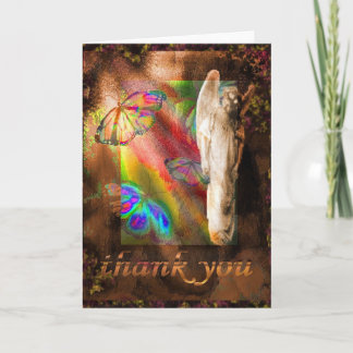 Tacka dig ängeln tack kort