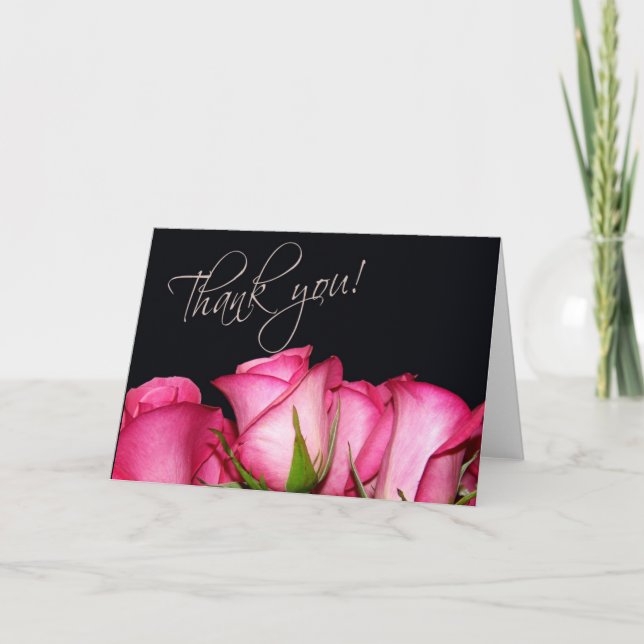 Tacka dig att card tack kort (Framsida)