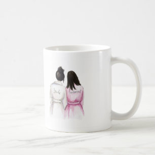 Tacka dig den långa brudtärnan för den svart kaffemugg