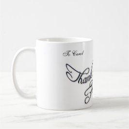 tacka dig för att vara en vän 2 kaffemugg