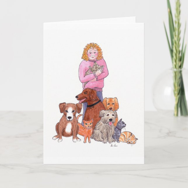 Tacka dig för att vara en vän tack kort (Framsida)