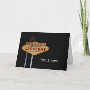 Tacka dig! Las Vegas kort