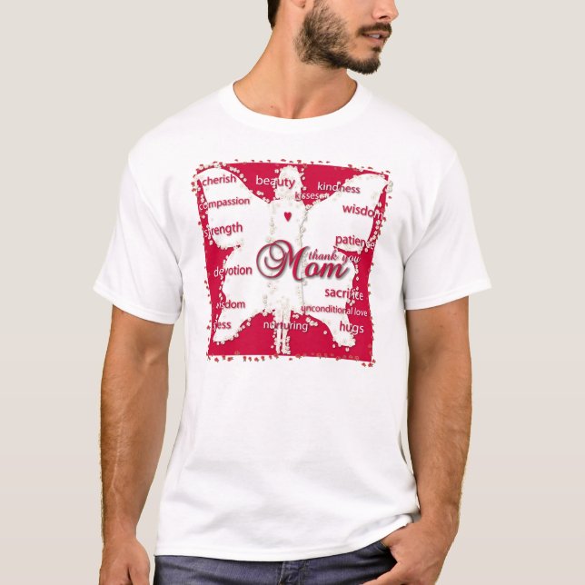 Tacka dig mamman t shirt (Framsida)