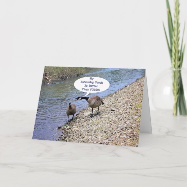 Tacka dig, simmalagledaren som är festlig tack kort (Framsida)