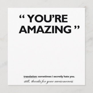 Tacka dig! tack kort